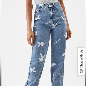 Playboy Pacsun Jeans 24 NEW Medium '90s Boyfriend Jeans